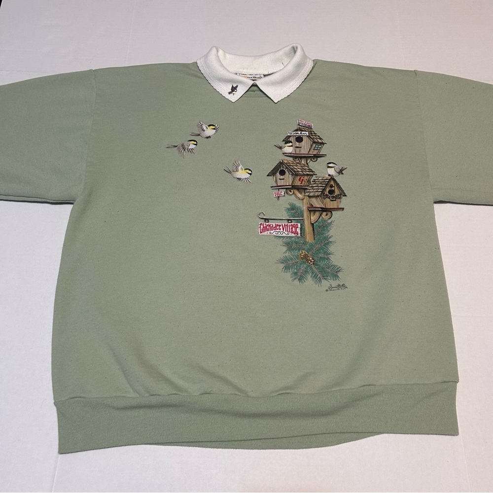 Vintage Morning Sun Bird Crewneck